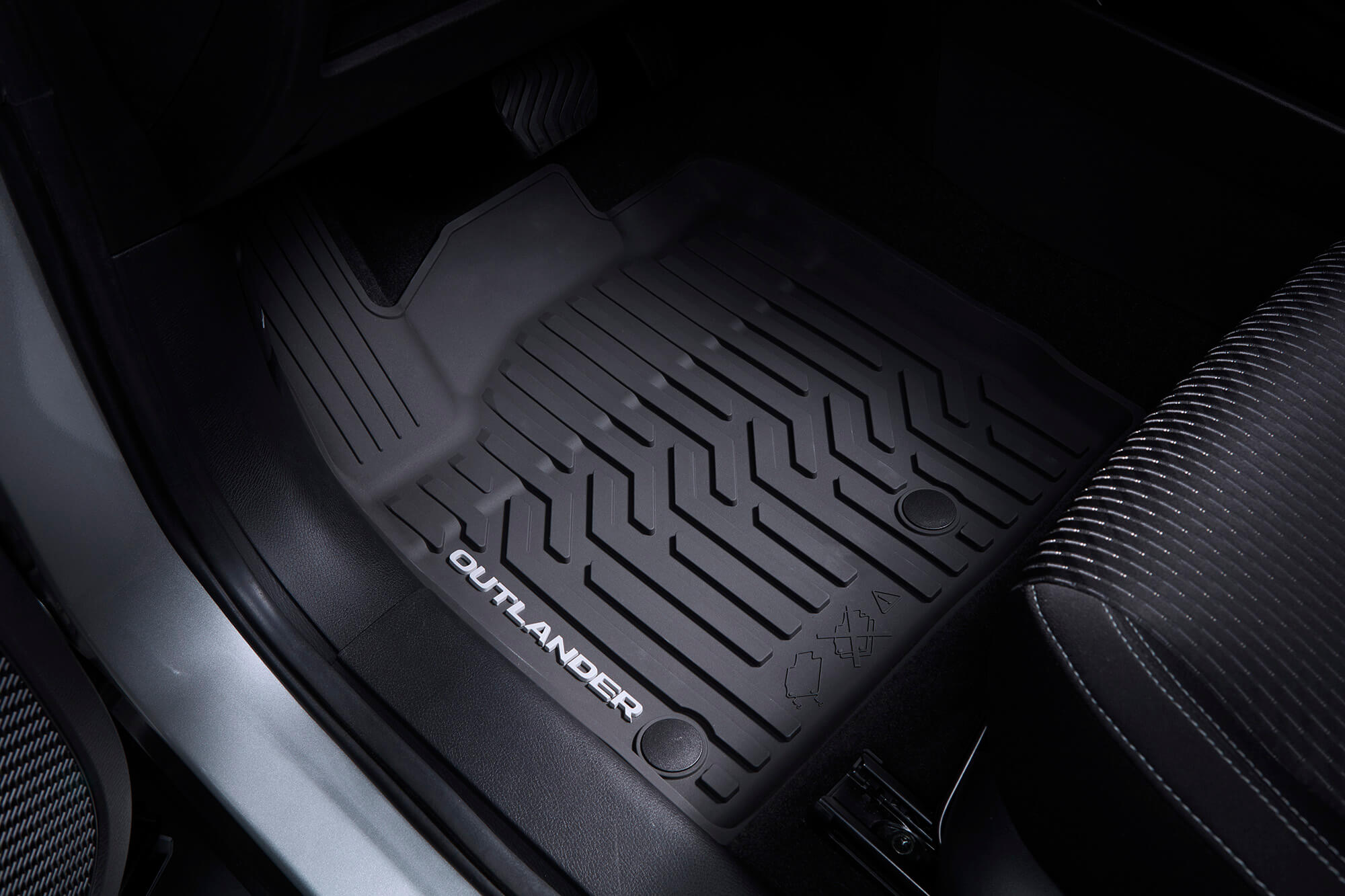 All Weather Mat Set Outlander PHEV Simon Lucas North Shore Auckland